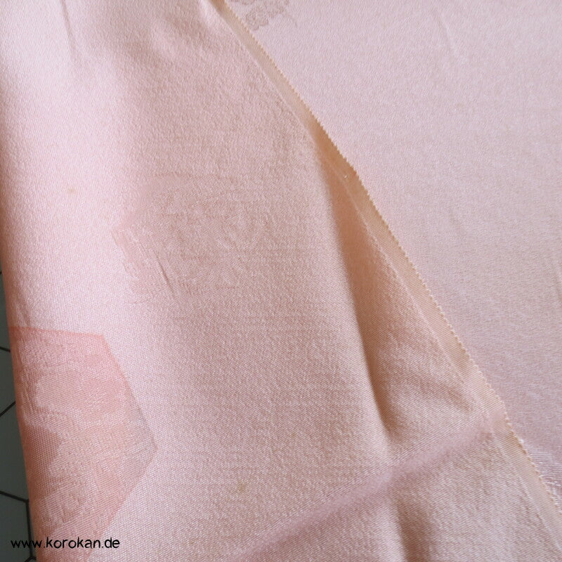 Sechsecke und Rondelle Damast Kimono Seide