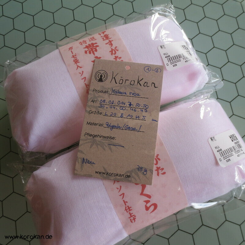 rosa Makura Obi Kissen, neu