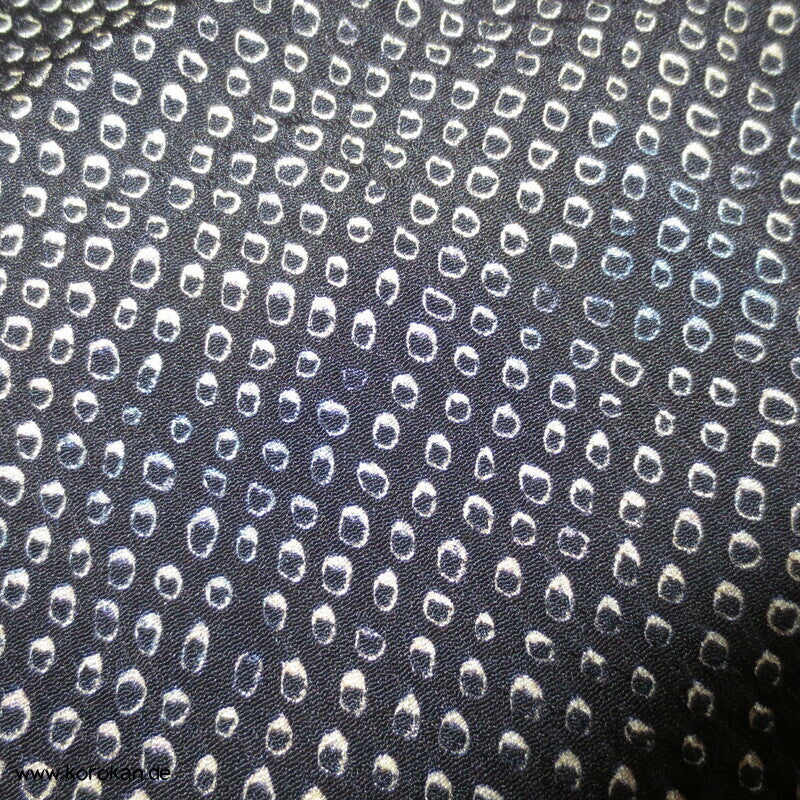 Full Shibori Heko Obi - Chirimen Seiden Crepe