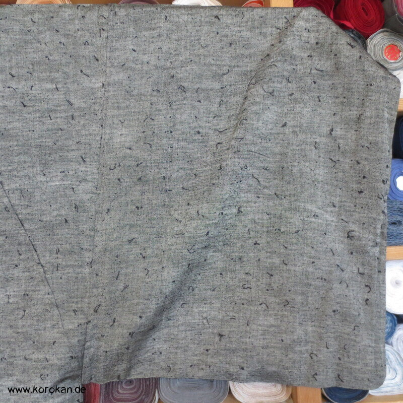 hellgraue Fushi Tsumugi Seiden Haori Jacke, Fuji San