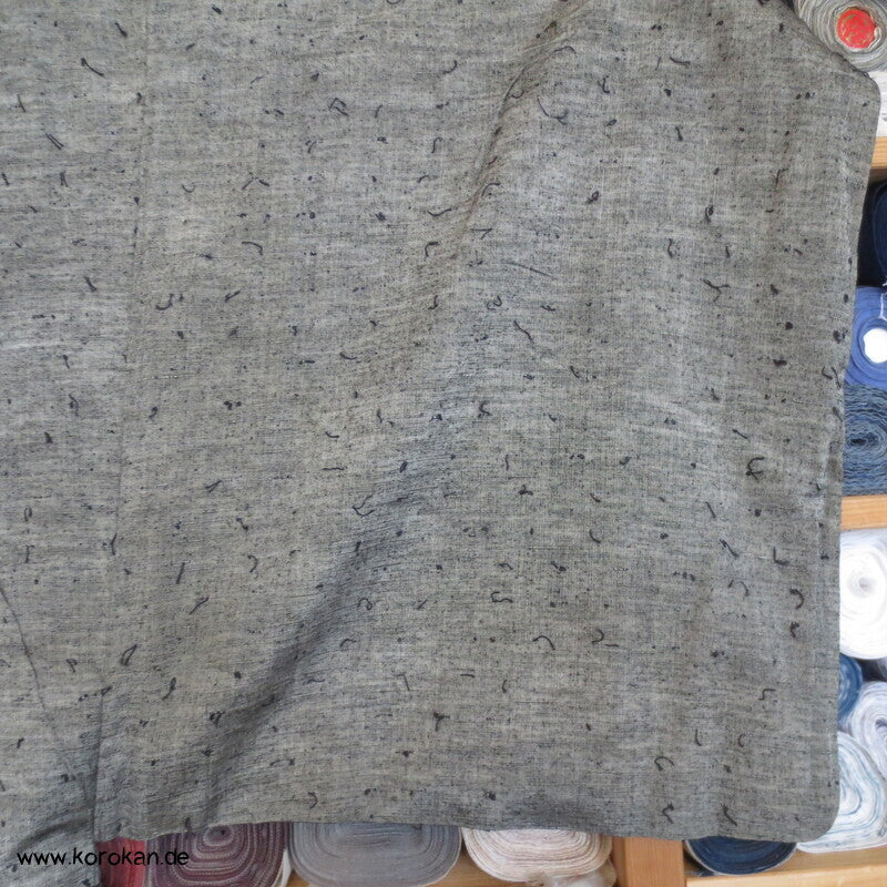 hellgraue Fushi Tsumugi Seiden Haori Jacke, Fuji San