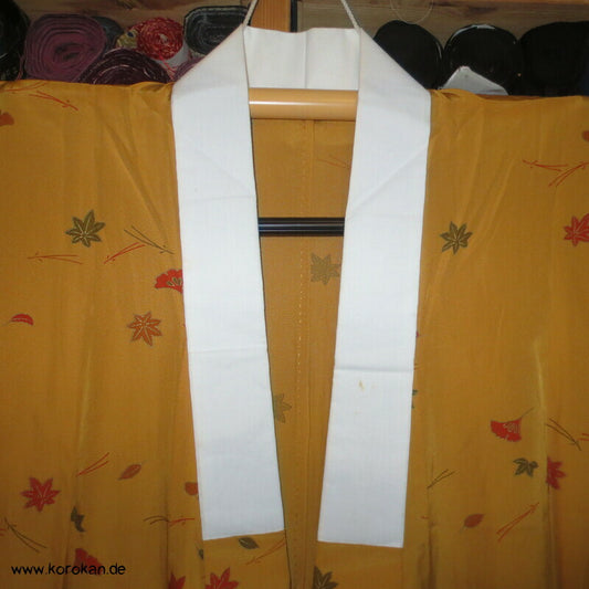 Herbstblätter messing Seide, Yamato Juban Unterkimono
