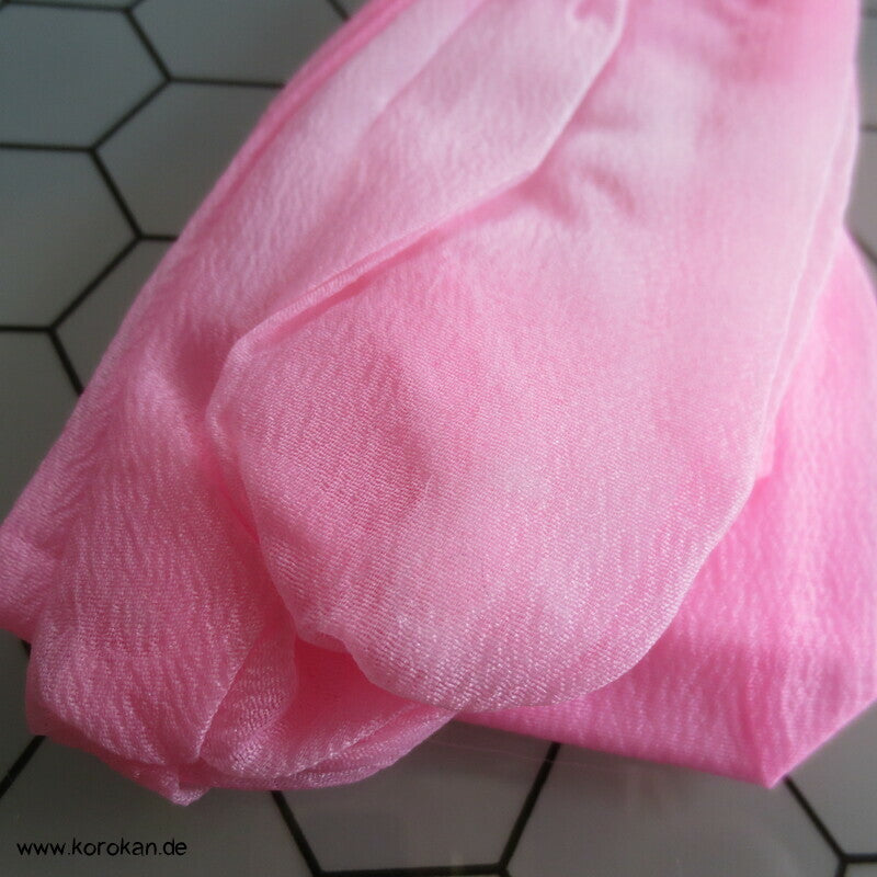 rosa Farbverlauf Shibori Koshi Himo, neu mit Banderole