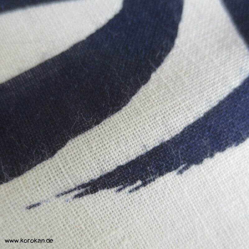 Kanji - Sumo Ringer Werbung Yukata Kimono Baumwoll Stoff