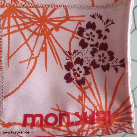 Japanetiketten Gürtel Täschchen Upcycling
