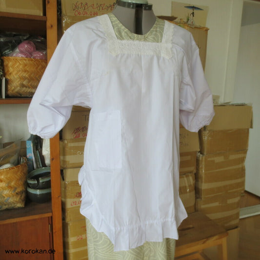 Kappougi Kimono Schürze mit Ärmeln, neu, Kinpai