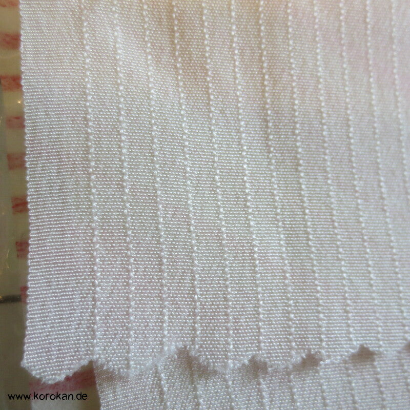 gestreifter Kett Damast Seiden Stoffrolle mit diagonalen Streifen für Juban Kimono