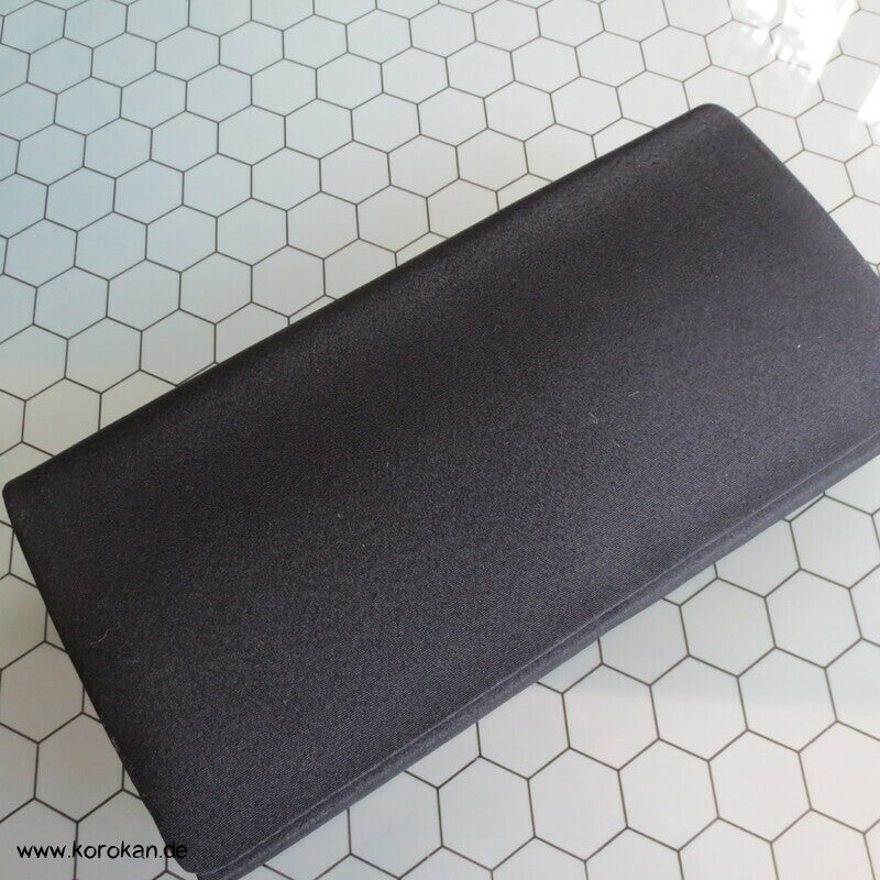 Clutch Abend Tasche für Kimono, schlicht schwarz