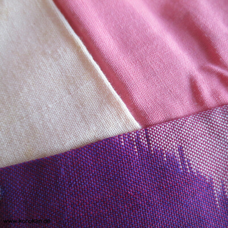 Japan Art Deco riesiges Kikko Meisen Seiden Kimono