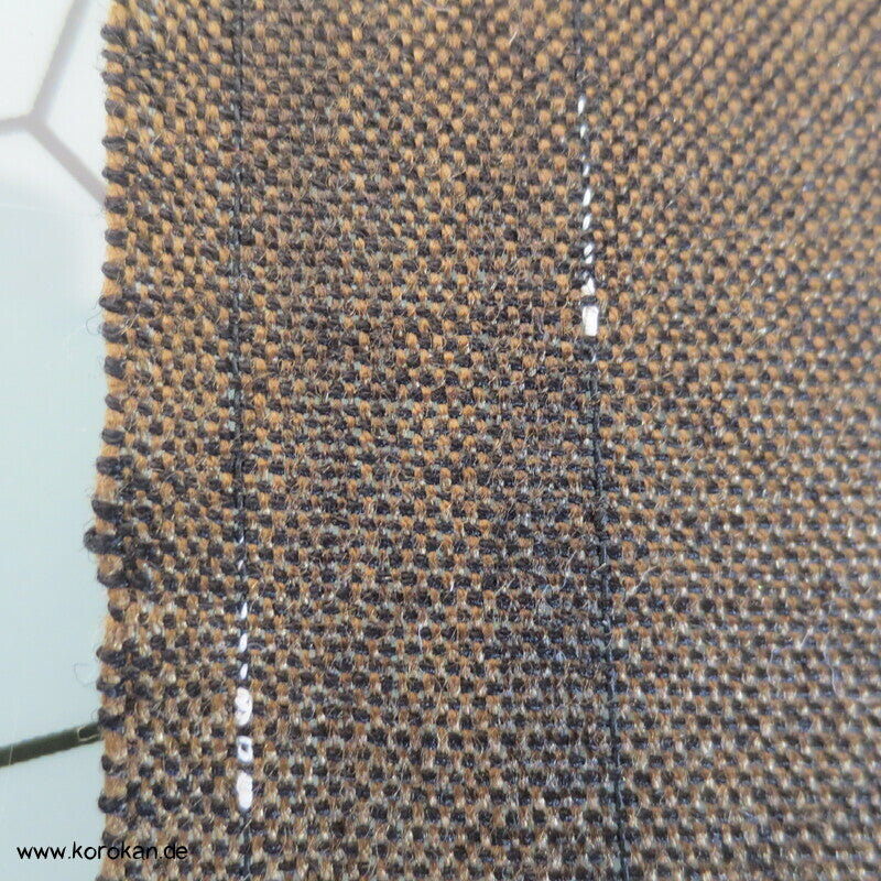 dezenter Streifen Kimono Wolle/ Viscosestoff
