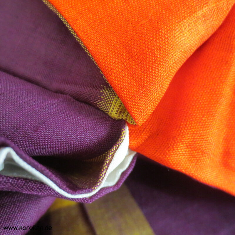 Japan Art Deco Rechtecke Meisen Seiden Kimono, neu aber beschädigt