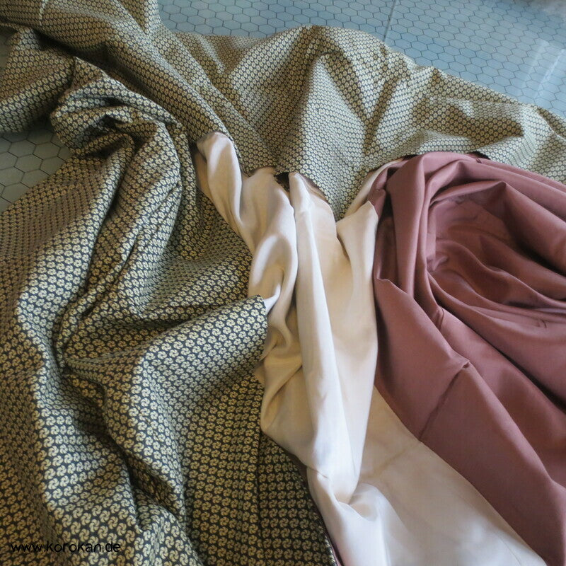 gedruckte Ume Mini Windräder Tsumugi Kimono