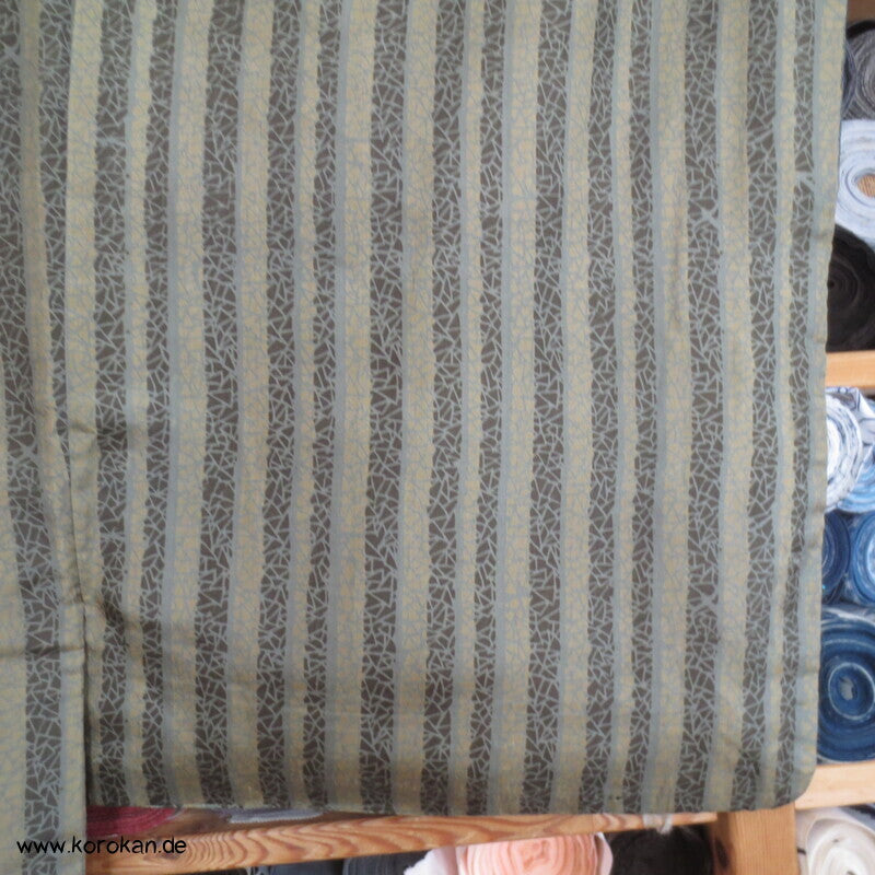 gestreifter Seiden Honan homemade Kimono