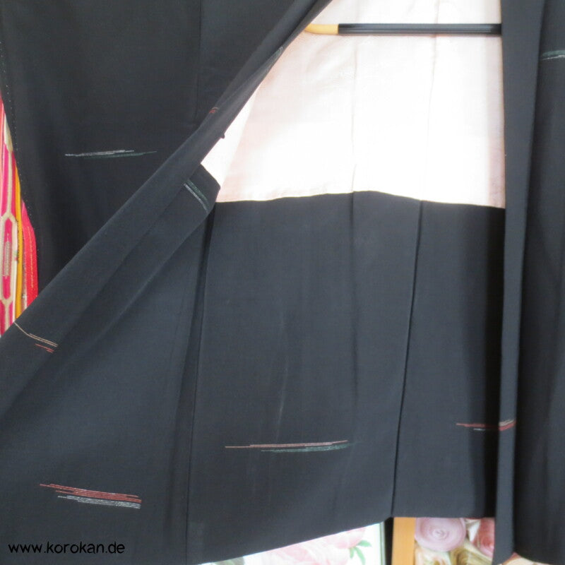 Urushi - Landschaft Haori Seiden Kimono Jacke