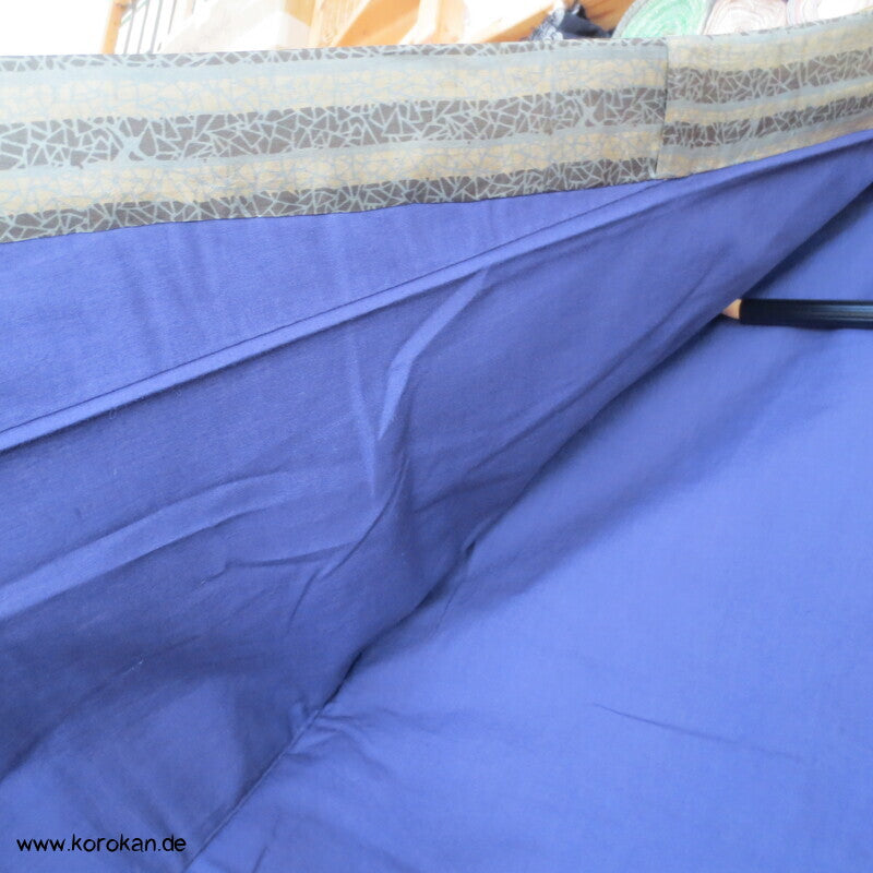 gestreifter Seiden Honan homemade Kimono