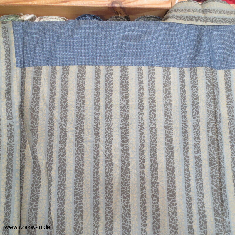 gestreifter Seiden Honan homemade Kimono