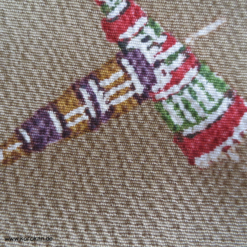 Papierschirme Chirimen Crepe Kimono Seide