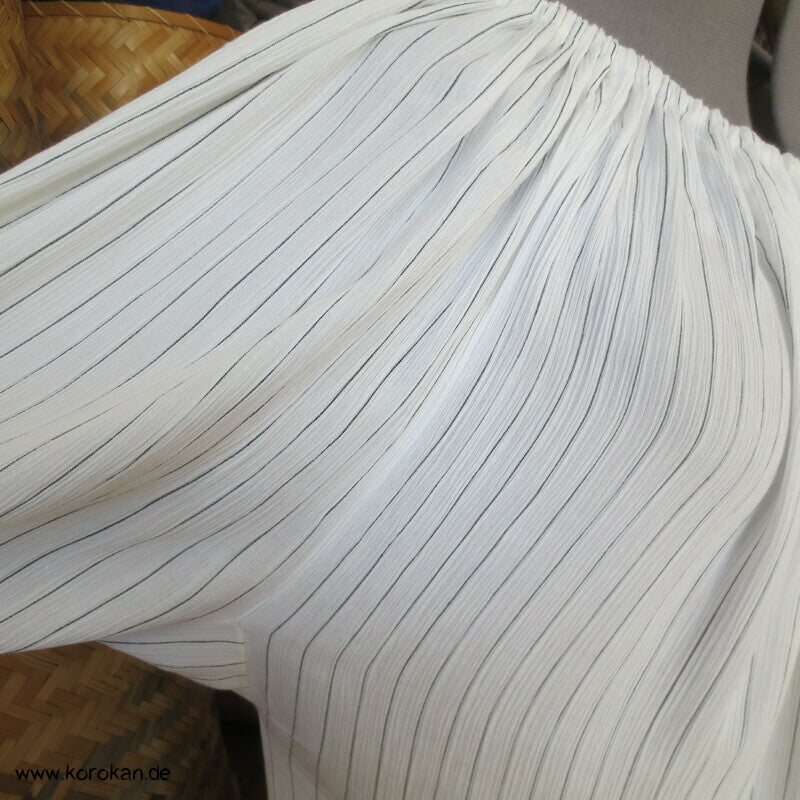 Zero Waste nur gerade Bahnen loses Viscose Krepp Kleid , One Size Fits all