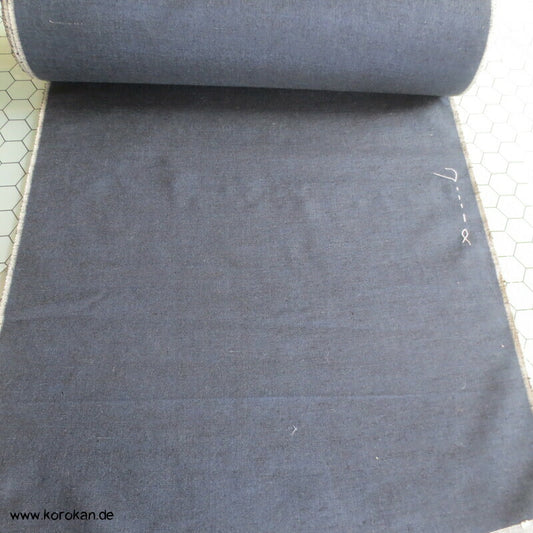 Tanmono Stoffrolle indigo feine Tsumugi Kimono Seide Ensemble Ballen