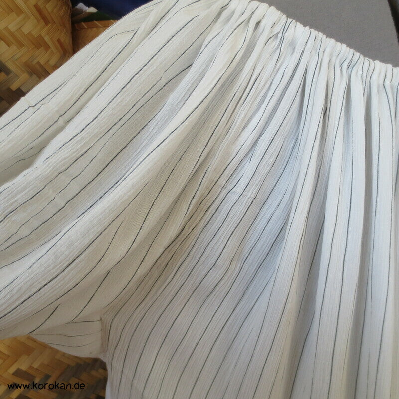 Zero Waste nur gerade Bahnen loses Viscose Krepp Kleid , One Size Fits all
