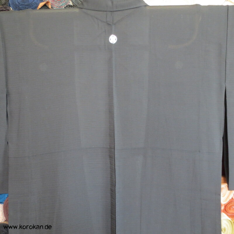 Federn Mon Hitoe Mofuku Rho Seide Kimono