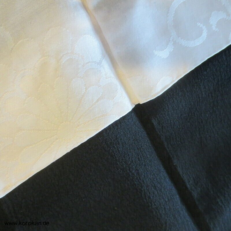 einzelne Urushi Blüten Haori (Abend - ) Jacke Seidenbrokat
