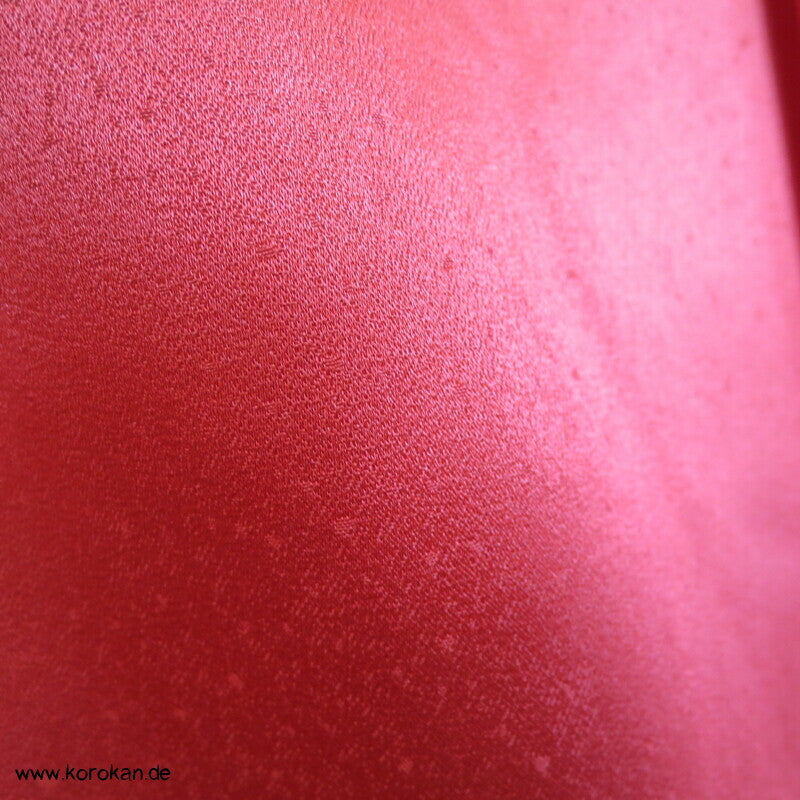 Blüten und Phönix azalee Furisode, Seidendamast Karieba Kimono Stoff