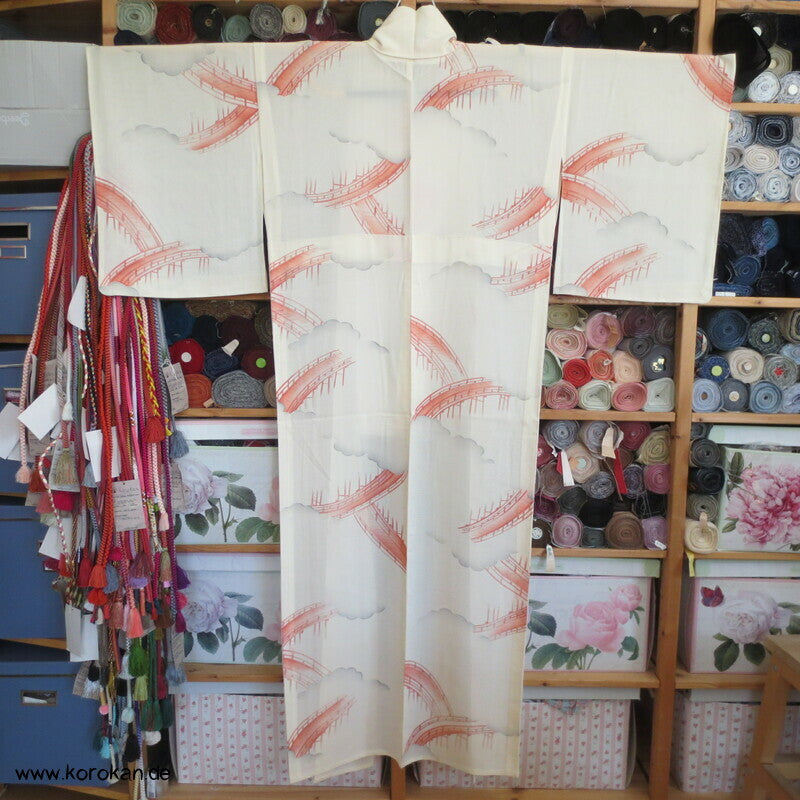 Himmels - Brücken Hitoe Kimono, Rho Seide