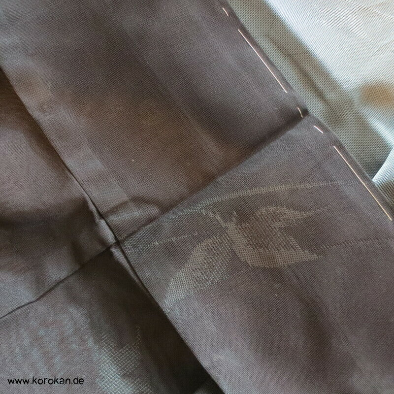 Zweige Hitoe halbtransparenter Sha Seiden Kimono