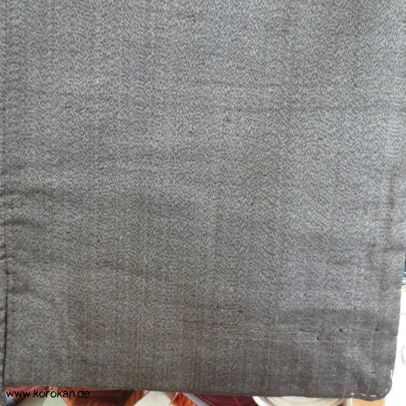 Tsumugi Hausmantel - Seide gepolsterter Komon Kimono
