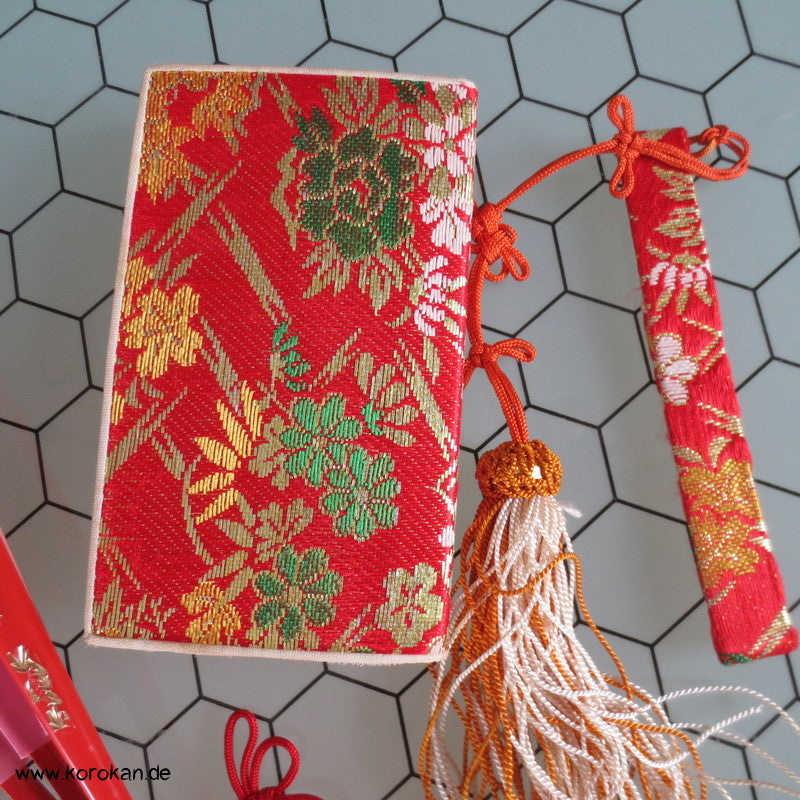 Mädchen Deko Set, Fächer, Tasche, Troddel