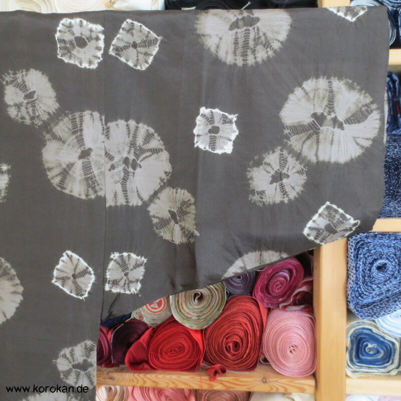 Shibori Batik Hausmantel - gepolsterter Juban Kimono