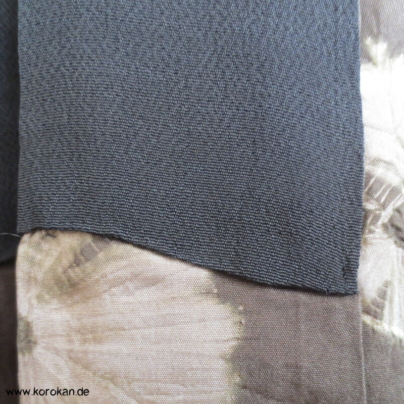 Shibori Batik Hausmantel - gepolsterter Juban Kimono