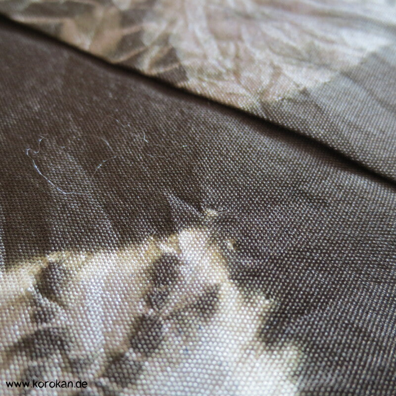 Shibori Batik Hausmantel - gepolsterter Juban Kimono