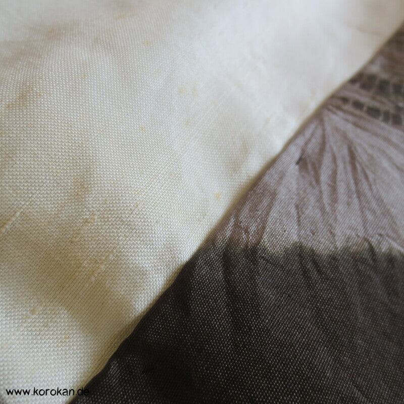 Shibori Batik Hausmantel - gepolsterter Juban Kimono