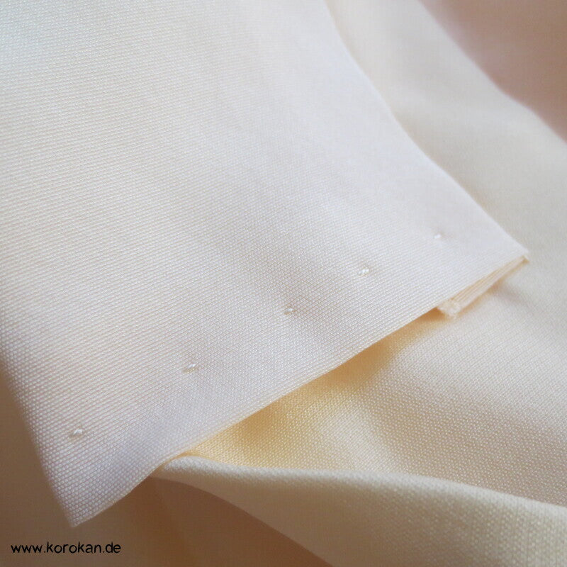Ume Blüten Shibori Elemente Seidendamast Juban Unterkimono, wie neu