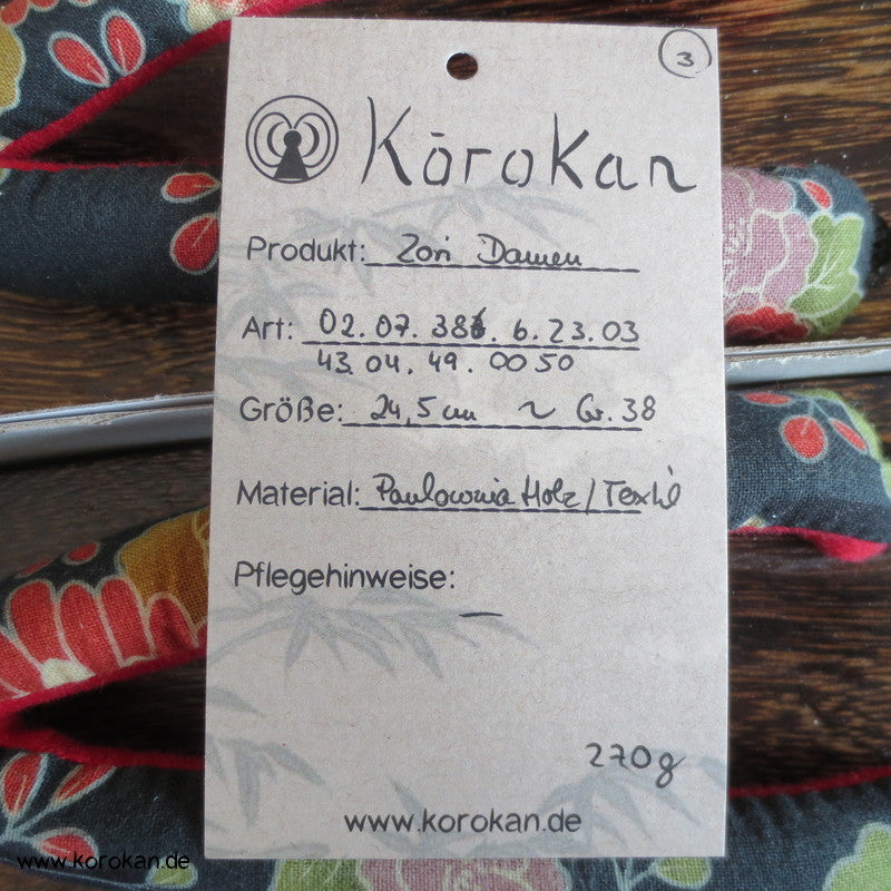 Geta - rundere schmalere Form für Damen - 24 cm