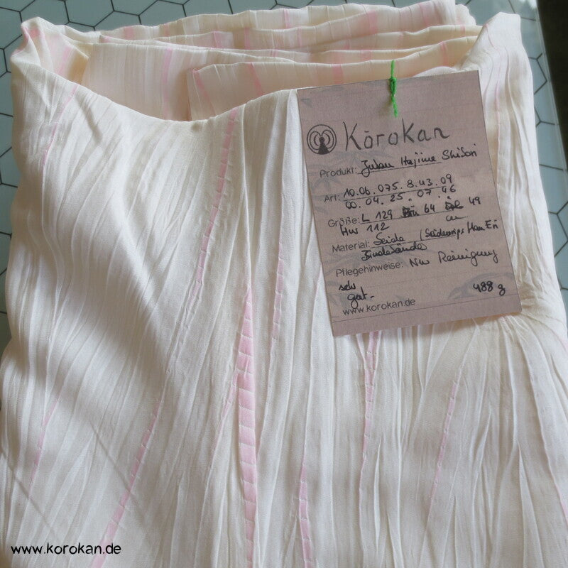 Itajime Shibori Seiden Juban Unterkimono