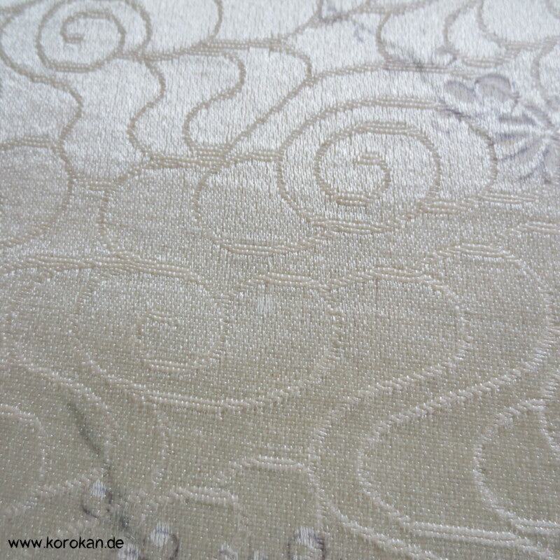 Schmetterling und Wellen Seide / Wolle Kimono Damast