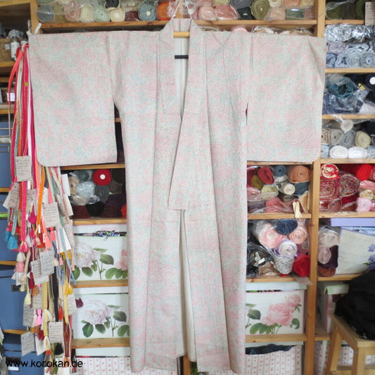 Sakura Druck Hitoe - ungefütterter Kimono