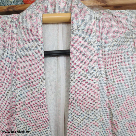 Sakura Druck Hitoe - ungefütterter Kimono