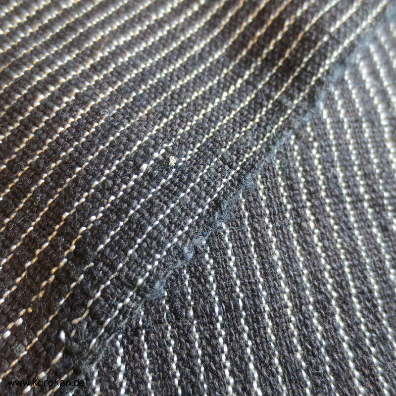 Nadelstreifen Kimono Hakama Stoffrolle, Baumwolle  / Seide