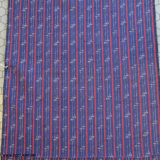 Bambusstreifen Woll Kimono Stoff - fein