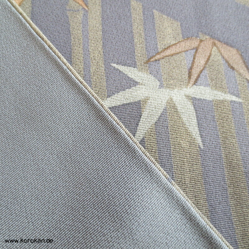 Homongi Seidencrepe Kimono, Künstlermotiv Bambuswald