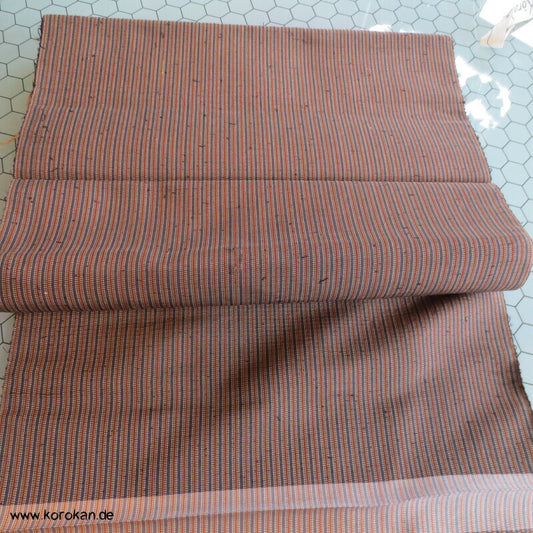 Tanmono Kimono Hakama Stoffrolle bunte Seidenstreifen