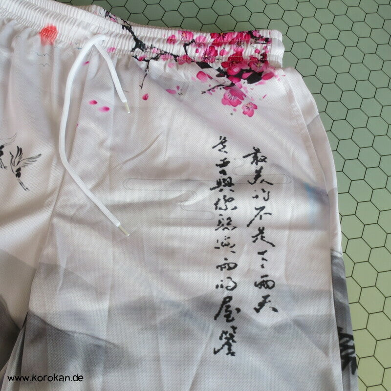 Shorts Bambus Sakura Kranich