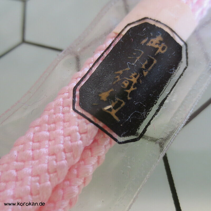 Haori Himo - neu und unbenutzt - Seide, rosa