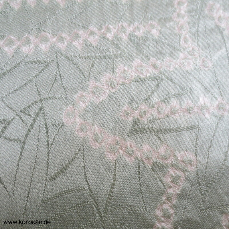Ahornblätter Shibori Seiden Komon Kimono