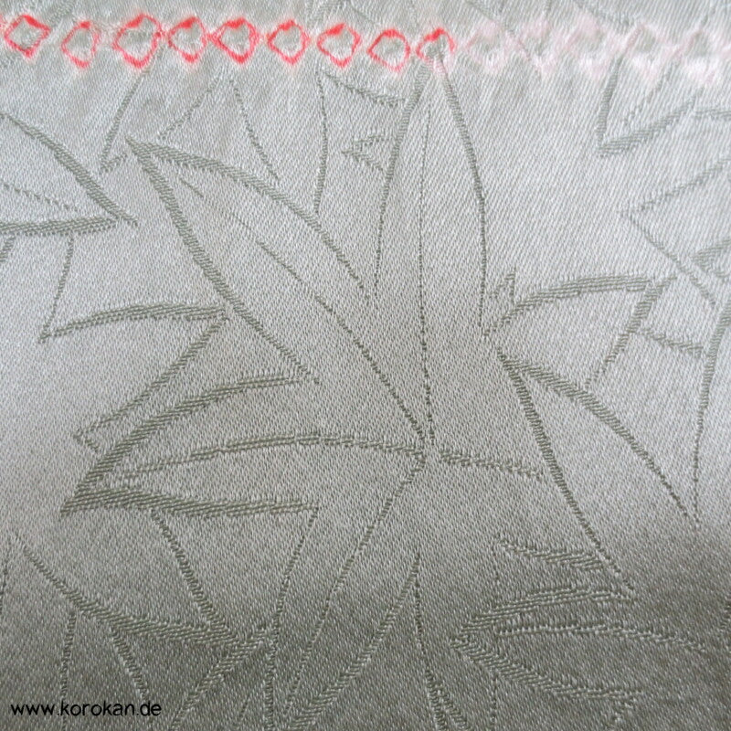 Ahornblätter Shibori Seiden Komon Kimono