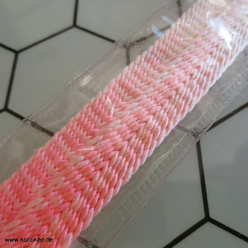 Haori Himo - neu und unbenutzt - Seide, Verlauf pink - weiß
